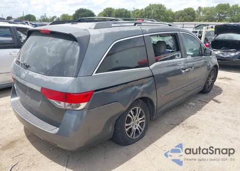 2011 Honda Odyssey Ex-L z USA, uszkodzony, nr VIN 5FNRL5H64BB024066